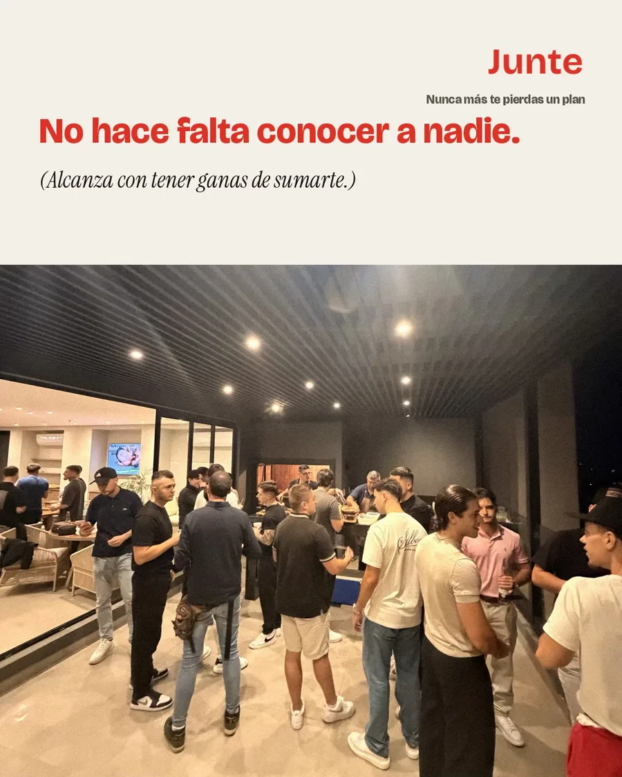 No hace falta conocer a nadie